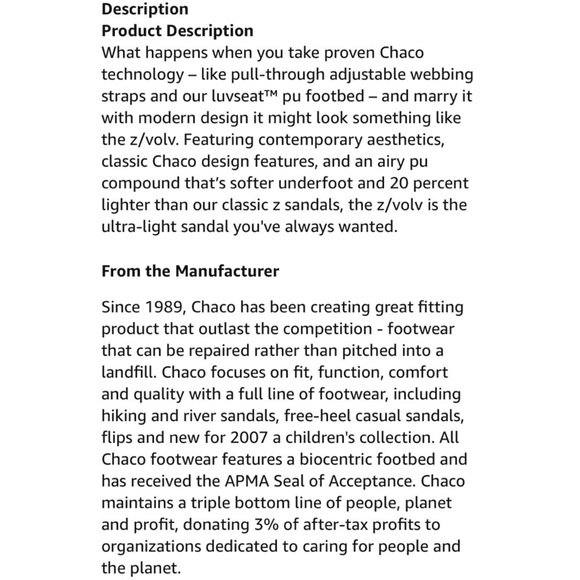 NEW Chaco Zvolv Sport Sandal - Picture 8 of 8